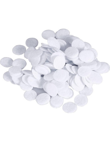 500 Filtros de Algodón para Microdermoabrasión AEGYPIUS 10mm