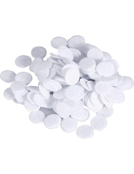 500 Filtros de Algodón para Microdermoabrasión AEGYPIUS 10mm
