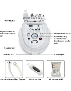 Elitzia Dispositivo Microdermoabrasión 3 en 1 ETSRNF903 2