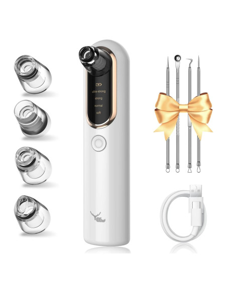 Extractor de Puntos Negros Yccu con 4 Modos y 5 Cabezas