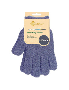 Guantes Exfoliantes Evridwear para Ducha y Spa - 1 Par