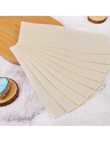 Tiras de Cera de Algodón Whaline 200 Pcs 20x7 cm Depilación