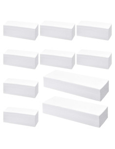 Tiras de Cera No Tejidas Maitys 1000 Piezas 2 Tamaños