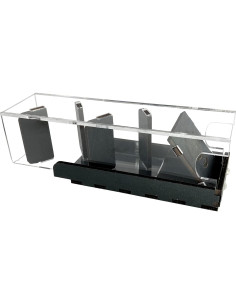 Torre de Dados C4Labs | Transparente y Madera | 25,4 cm 2