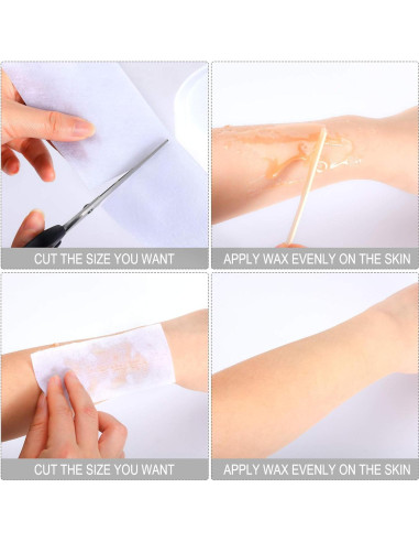 Rollos de Cinta de Cera Maitys 6.99 cm x 45.72 m Blanco