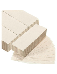 Tiras de Cera Muselina Loopeer 300 Pcs 10 x 3.8 cm