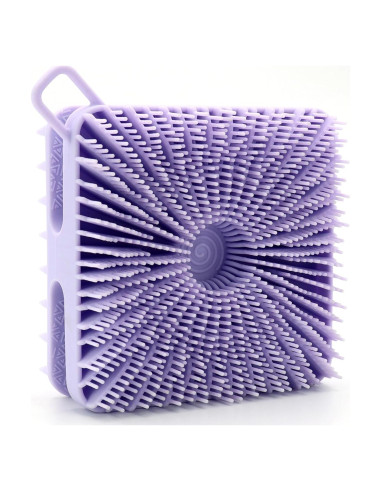 Exfoliante de Cuerpo de Silicona WETANG Doble Cara Púrpura