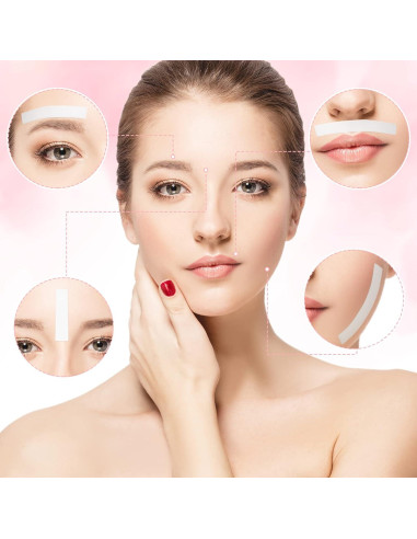 Kit de Cera 600 Pcs Leelosp Tiras y Palitos para Vello