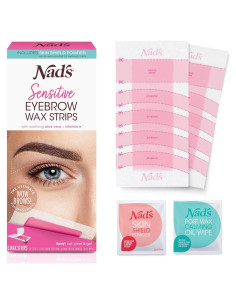 Cintas de Cera para Cejas Nad's - Kit Completo 6 Cintas
