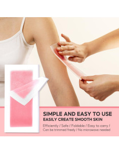 Tiras de Cera SUMAX para Depilación 40 Unidades Suaves 2