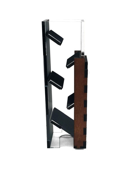 Torre de Dados C4Labs con Bandeja de Caoba - Sonido Suave