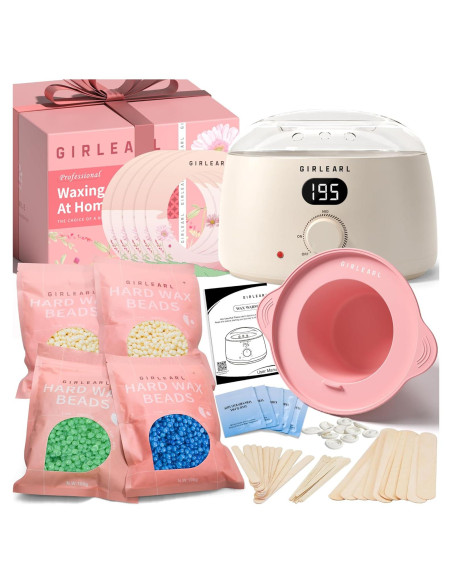 Kit de Cera Digital GIRLEARLE para Depilación en Casa
