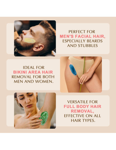 Kit de Cera Digital GIRLEARLE para Depilación en Casa