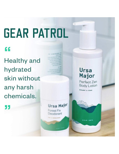 Loción Corporal Natural Ursa Major 226g Vegana Hidratante