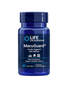 Suplemento Ocular Life Extension MacuGuard 60 Geles Blandos