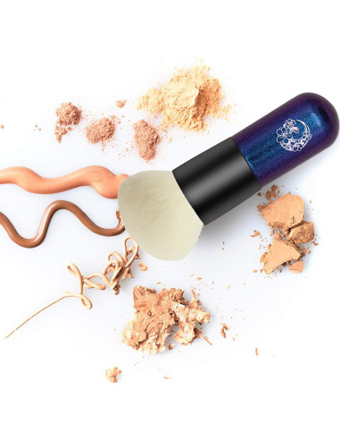 Brocha de Fundación ENERGY Kabuki Premium para Maquillaje