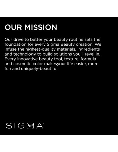 Brocha Kabuki Plana F80 Sigma Beauty - Maquillaje Profesional