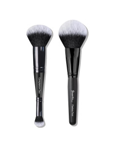 Pincel de Maquillaje Doble Punta Bueart Design 2 Pcs
