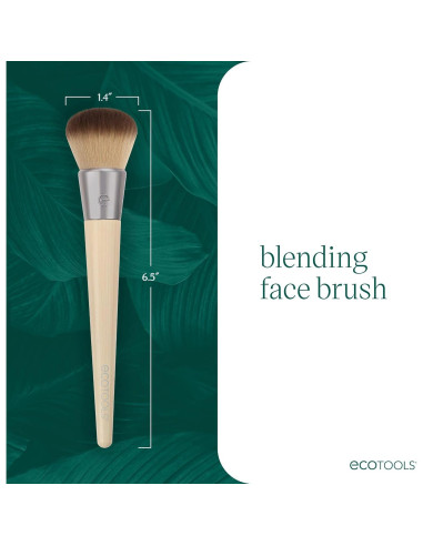 Brocha de Maquillaje EcoTools para Base Líquida y Crema