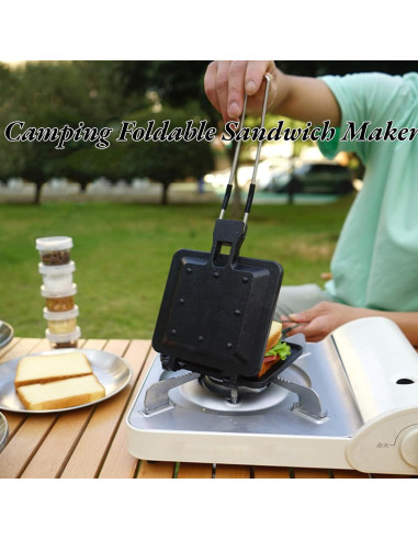 Hacedor de Sandwiches Plegable Mumusuki Antiadherente 20cm