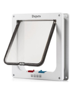 Puerta para Gatos Depets Grande 25x23 cm con Cerradura 4 Vías
