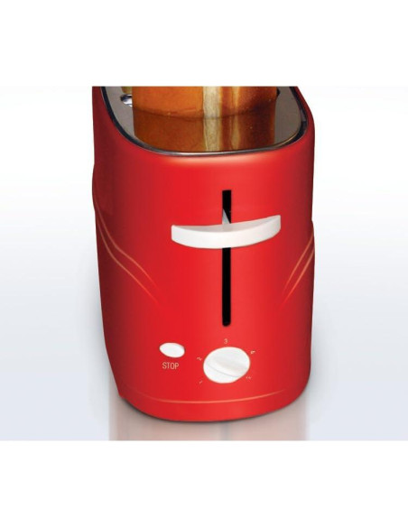Tostadora de Hot Dogs Nostalgia 2 Ranuras 650W Rojo