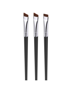 Set de Pinceles de Delineador JASSINS 3 Piezas Negro