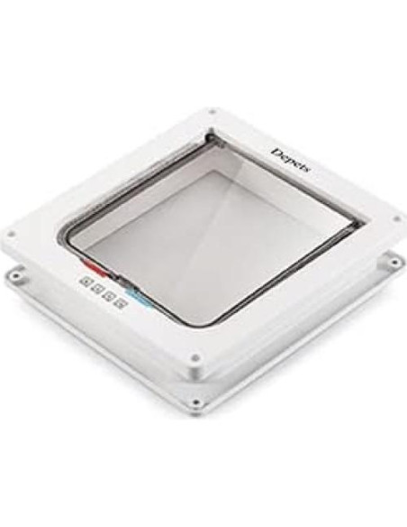 Puerta para Gatos Depets Grande 25x23 cm con Cerradura 4 Vías