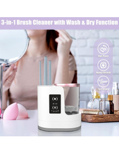 Limpiador y Secador de Brochas Eléctrico ALGSOTHLY 3 en 1 2
