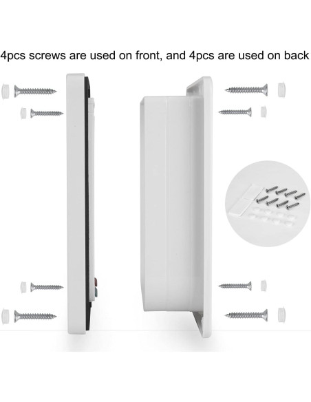 Puerta para Gatos Depets Grande 25x23 cm con Cerradura 4 Vías