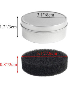 Kit Limpiador de Brochas de Maquillaje Nydotd 8 Piezas 2