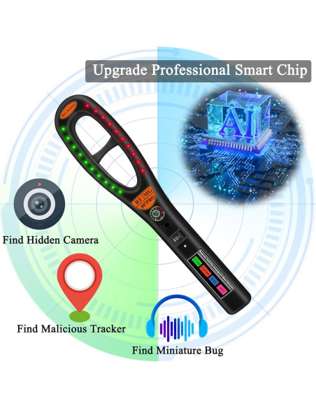 Escáner de Privacidad KAXYUYA L77 para Detección Oculta