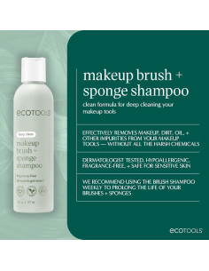 Champú para Brochas EcoTools 236 ml, Vegano y Sin Fragancia 2
