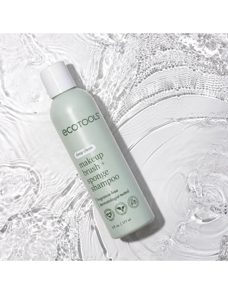 Champú para Brochas EcoTools 236 ml, Vegano y Sin Fragancia