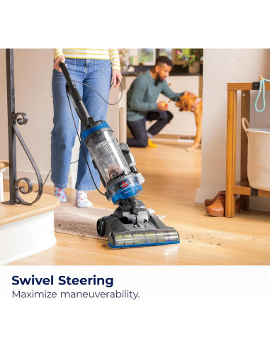 Aspiradora Bissell CleanView Swivel Rewind 8.29 kg con TurboEraser