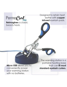 Estación Calentadora Rizador de Pestañas Godefroy PermaCurl 2