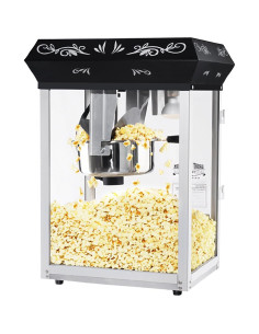 Máquina de Palomitas 8 oz Gran Northern Negra Estilo Cine 2