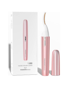 Rizador de Pestañas Calentado TOUCHBeauty Rosa - Sin Dolor