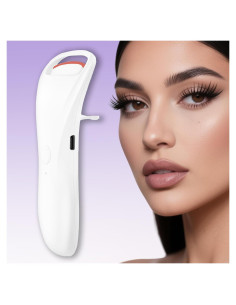 Rizador de Pestañas Eléctrico Acavado Doble Arco 2 Temperaturas