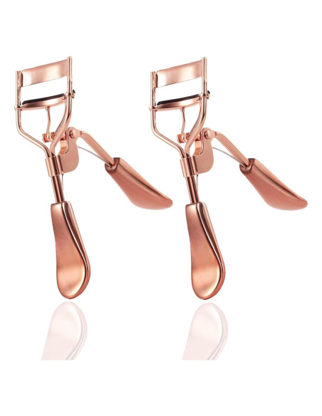 Rizador de Pestañas Profesional ALAZCO Oro Rosa x2