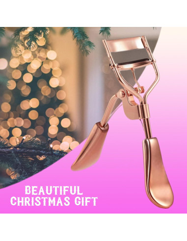 Rizador de Pestañas Profesional ALAZCO Oro Rosa x2