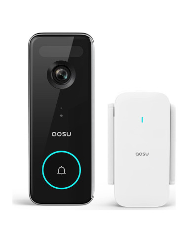 Cámara Timbre AOSU Inalámbrica 5MP Ultra HD WiFi