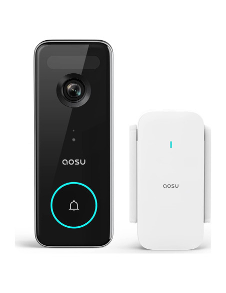 Cámara Timbre AOSU Inalámbrica 5MP Ultra HD WiFi