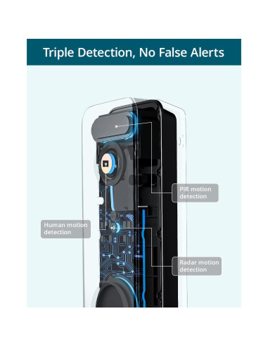 Cámara Timbre AOSU Inalámbrica 5MP Ultra HD WiFi