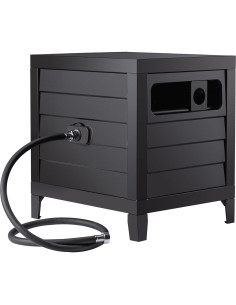 Caja de Manguera de Jardín AQUAZILLA 150 pies Metal Marrón 2