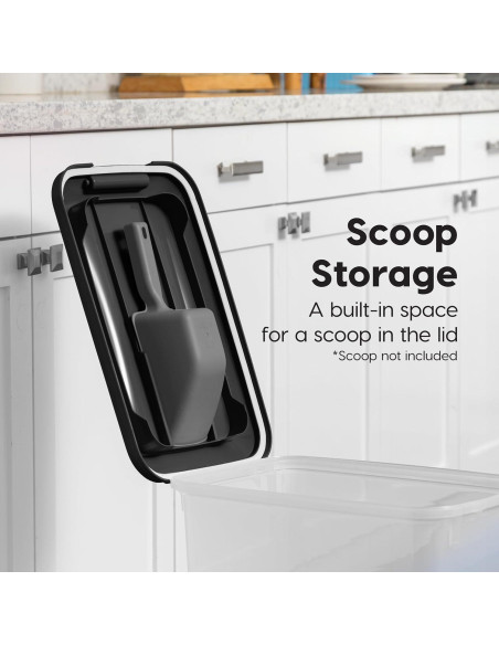 Contenedor de Almacenamiento de Comida para Mascotas IRIS USA 30 lbs