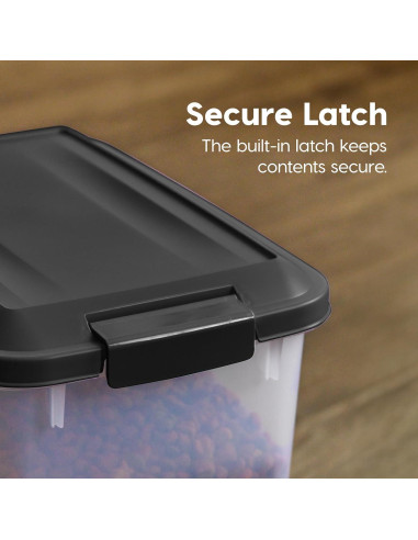 Contenedor de Almacenamiento de Comida para Mascotas IRIS USA 30 lbs