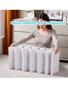 Organizador de Zapatos Plegable BLSFAOEM 6 Niveles 34.5x25.4 cm 2