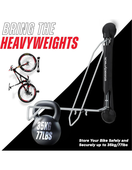 Soporte para Bicicletas Steadyrack MTB Plegable 34.93 kg