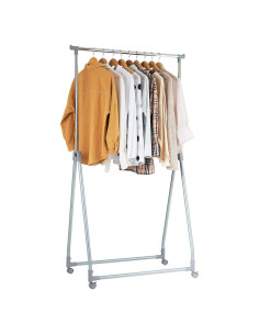 Perchero Extensible Tangkula Plata Plegable Ajustable 2,27 kg